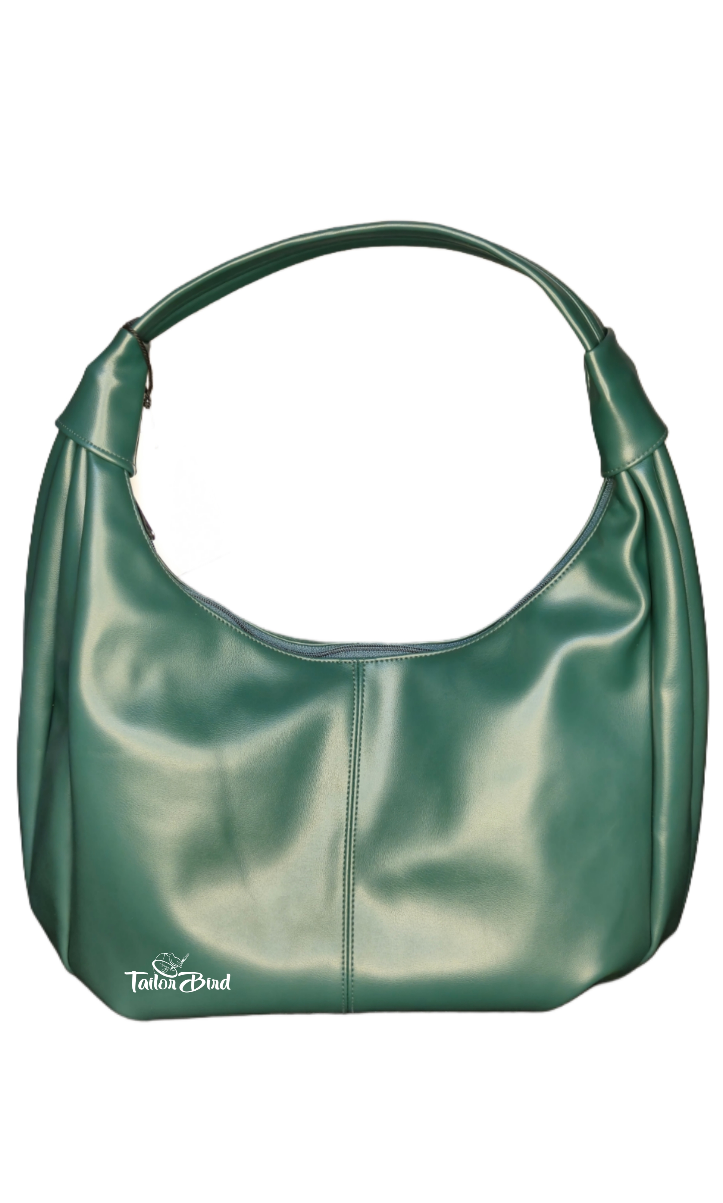 Women&#39;s PU Leather Shoulder Bag - Trendy Solid Color Tote Handbag with Zip Closure handbag hb04